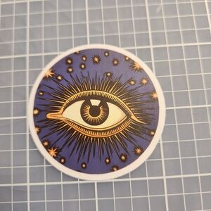 10/$10 Sticker Celestial Moon Eye